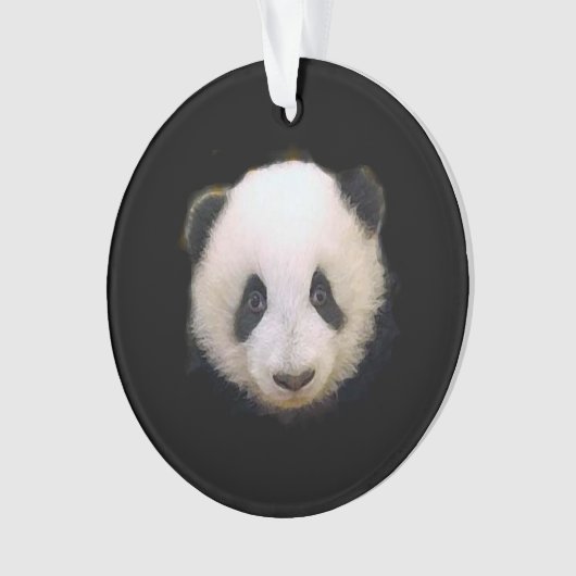 Panda Christmas Tree Ornament (Vorderseite)