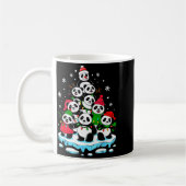 Panda Christmas Tree Panda Lover Xmas Squad Men Wo Kaffeetasse (Links)