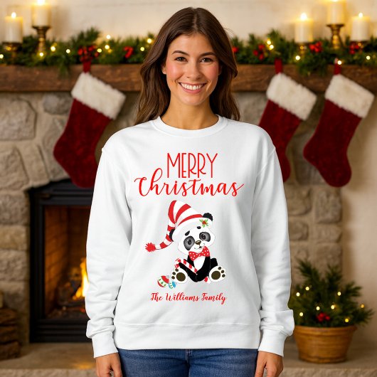 Panda Claus Sweatshirt