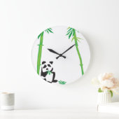 Panda Clock Große Wanduhr (Zuhause)