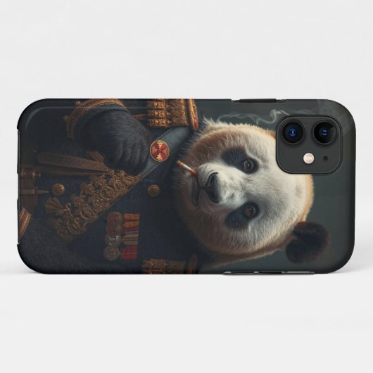 Panda Commander Mobile Case (Rückseite (Horizontal))