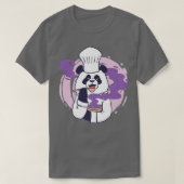 Panda Cooking Bär T-Shirt (Design vorne)