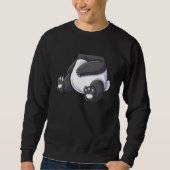 Panda Costume Sweatshirt (Vorderseite)