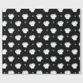 Panda Couple Geschenkpapier (Flach)