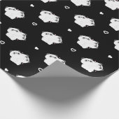 Panda Couple Geschenkpapier (Ecke)