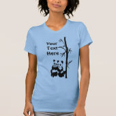 Panda Couple T - Shirt (Vorderseite)