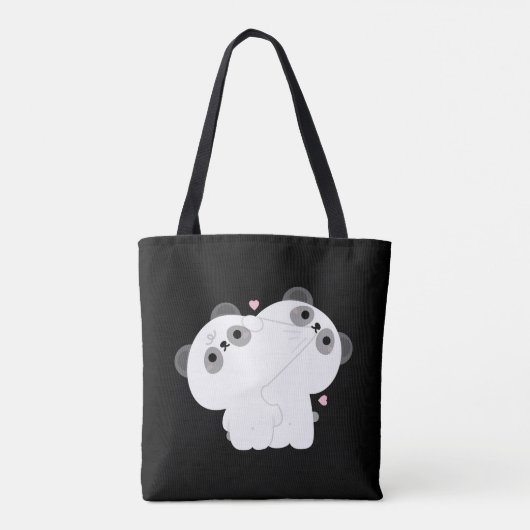 Panda Couple Tasche (Rückseite)