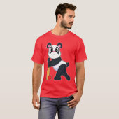 Panda Cricket T-Shirt (Vorne ganz)