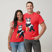 Panda Cricket T-Shirt (Unisex)