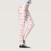 Panda Cross Bone - Rosa Leggings (Rechts)