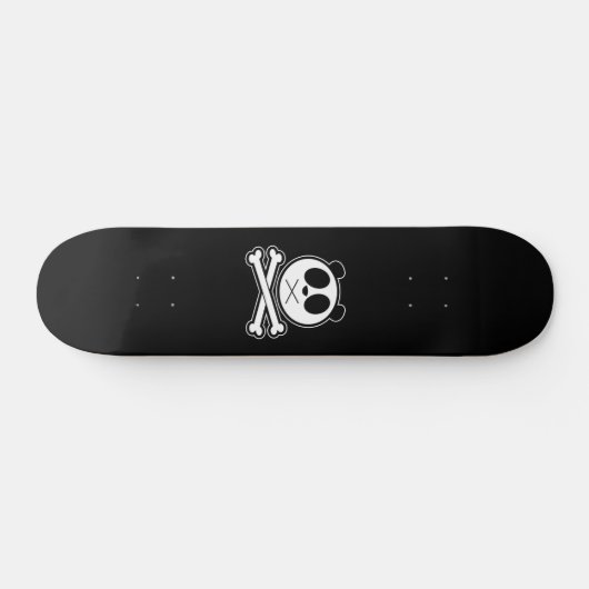 Panda Cross Bone Skateboard (Horizontal)