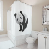 Panda Cub Duschvorhang (Beispiel)