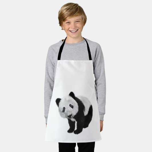 Panda Cub Schürze (Getragen)