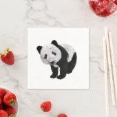 Panda Cub Serviette (Beispiel)
