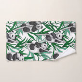 Panda cubs on badhandtuch set (Handtuch)