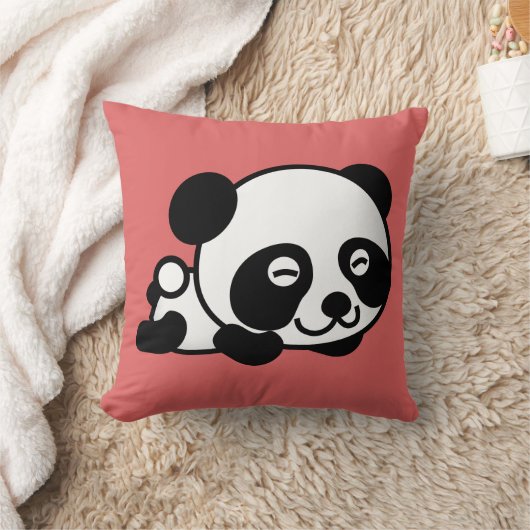 Panda Cushion Kissen (Decke)