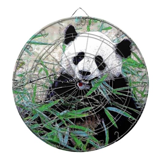Panda Dartscheibe (vorne)
