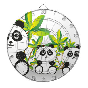 Panda Dartscheibe