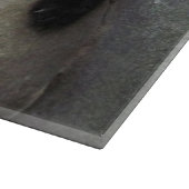 Panda Decorative Glas Cutting Board Schneidebrett (Ecke)