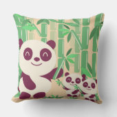 Panda Decorative Pillow Kissen (Vorderseite)