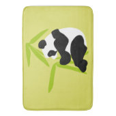 Panda, der Bambus isst Badematte (Vorderseite Vertikal)