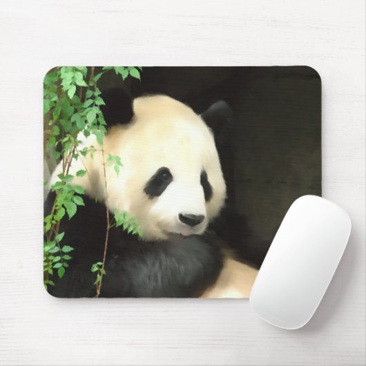 Panda, der Mousepad malt (Mit Mouse)