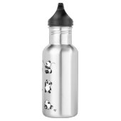 Panda Design Edelstahl Wasserflasche (Rechts)
