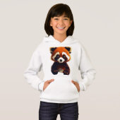 Panda Design für Kinder Hoodie (Vorne ganz)
