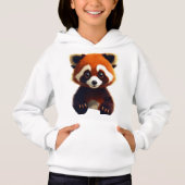 Panda Design für Kinder Hoodie (Vorderseite)