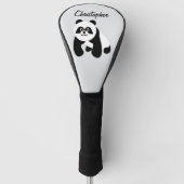 Panda Design Golf Headcover (Vorderseite)