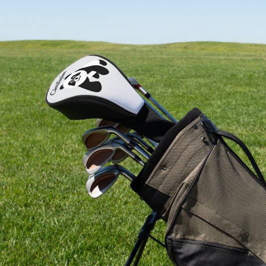 Panda Design Golf Headcover (In SItu)