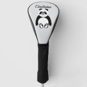 Panda Design Golf Headcover (Vorderseite)