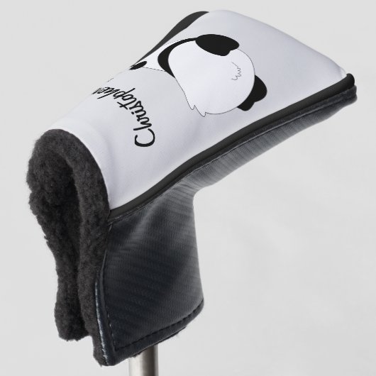 Panda Design Golf Headcover (3/4 Vorderseite)