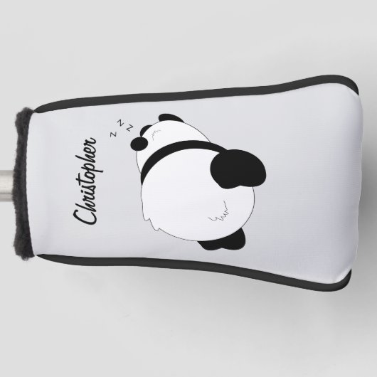 Panda Design Golf Headcover (Vorderseite)