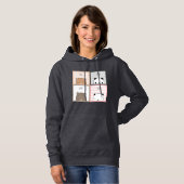 Panda Design Hoodie (Vorne ganz)