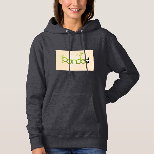 Panda Design Hoodie (Vorderseite)