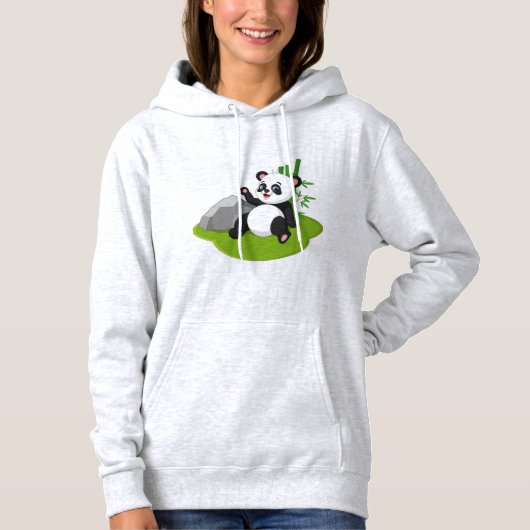 Panda Design Hoodie (Vorderseite)