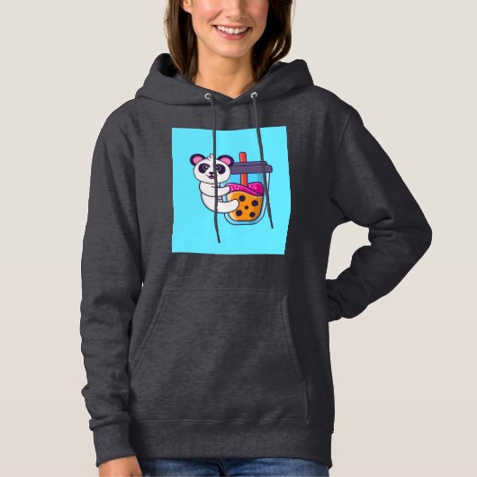Panda Design Hoodie (Vorderseite)