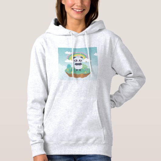 Panda Design Hoodie (Vorderseite)