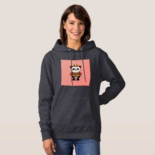 Panda Design Hoodie (Vorne ganz)