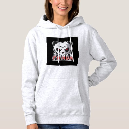 Panda Design Hoodie (Vorderseite)