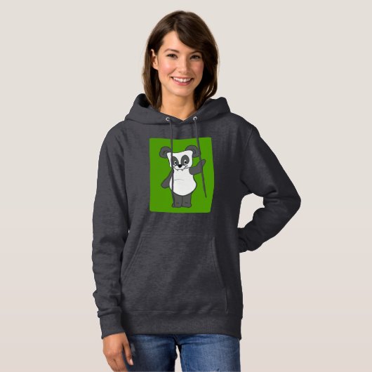 Panda Design Hoodie (Vorne ganz)