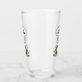 Panda-Design „Ich biege mich, damit ich nicht brec Glas (Links)