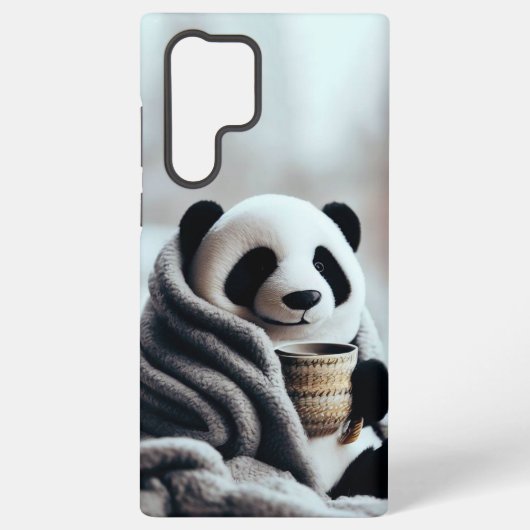 Panda Design on Samsung Galaxy Hülle (Rückseite)