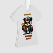 Panda-Design Ornament (Vorderseite)