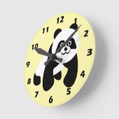 Panda Design Runde Wanduhr (Winkel)