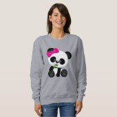 Panda Design Sweatshirt (Vorne ganz)