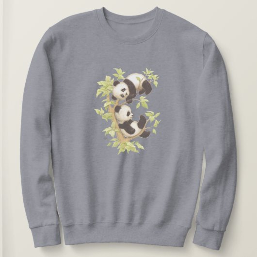 Panda Design Sweatshirt (Design vorne)