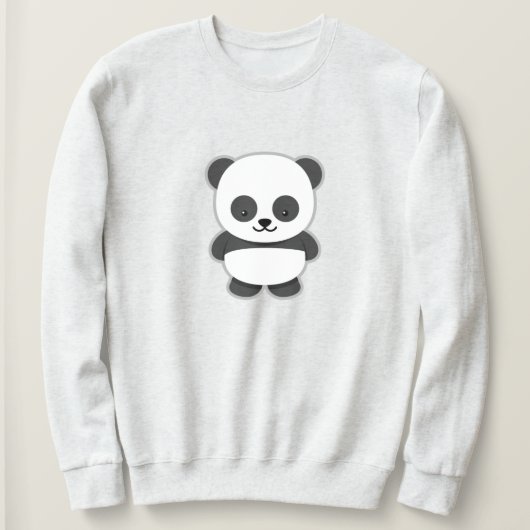 Panda Design Sweatshirt (Design vorne)