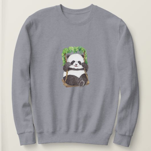 Panda Design Sweatshirt (Design vorne)